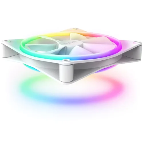 Alternative view of Комплект вентилатори NZXT F140 RGB Duo White 2бр, RGB Контролер
