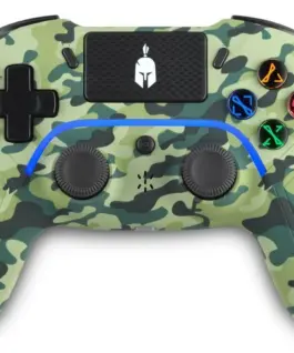 Безжичен геймпад Spartan Gear Aspis 4 за PC и PS4 Green Camo