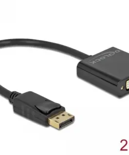 Alternative view of Адаптер Delock 63482 DisplayPort мъжко - DVI женско