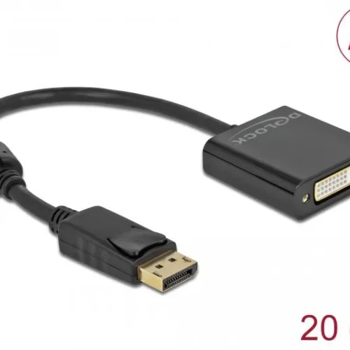 Alternative view of Адаптер Delock 63482 DisplayPort мъжко - DVI женско