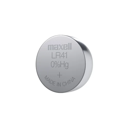 Alternative view of Бутонна микроалкална батерия LR41 /AG3/  10 бр./pack  цена за 1 бр.  MAXELL