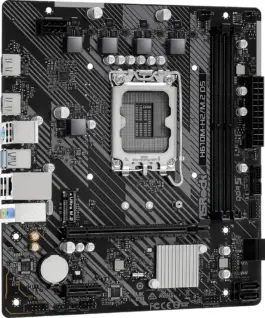 Alternative view of Дънна платка ASRock H610M-H2/M.2, DDR5, mATX