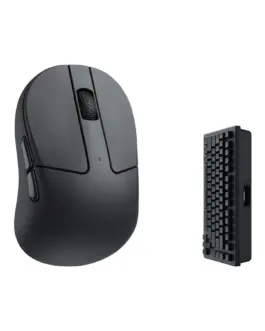 Alternative view of Геймърска Безжична мишка Keychron M4 4000Hz, Matte Black