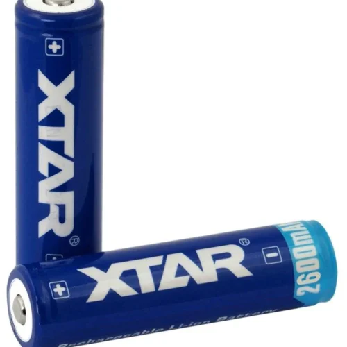 Alternative view of Акумулаторна батерия XTAR за фенери 18650 със защита , 2600mAh, Li-ion