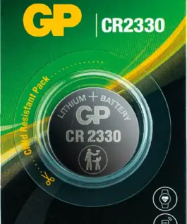 Литиева бутонна батерия GP  CR-2330 3V  1 бр. в блистер /цена за 1
