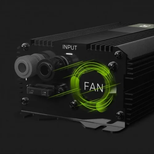 Alternative view of Инвертор GREEN CELL, 12/220V, DC/AC, 300W/600W, Модифицирана синусоида