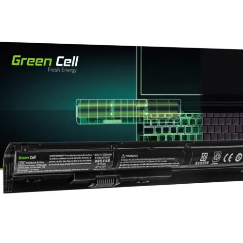 Alternative view of Батерия за лаптоп GREEN CELL, VI04 HSTNN-LB6J for HP Pavilion 14 15 17 and HP Envy 14 15 17, 14.4V, 2200mAh
