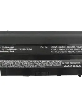 Батерия за лаптоп Dell Inspiron 15 N5010 15R N5010 N5010 N5110 14R N5110 3550 Vostro 3550 J1KND 11.1V 6600mAh CAMERON