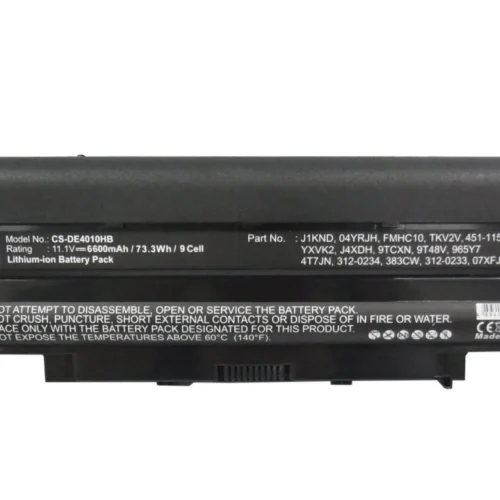 Батерия за лаптоп Dell Inspiron 15 N5010 15R N5010 N5010 N5110 14R N5110 3550 Vostro 3550 J1KND 11.1V 6600mAh CAMERON