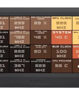 Alternative view of Команден панел G.SKILL WigiDash, 7", USB