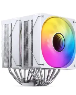 Охладител за процесор Jonsbo CR-3000 ARGB White 2x120mm