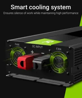 Alternative view of Инвертор GREEN CELL 24V/1500W чиста синусоида