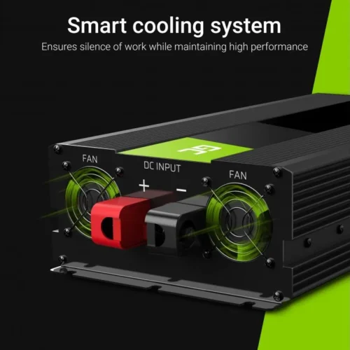 Alternative view of Инвертор GREEN CELL 24V/1500W  чиста синусоида