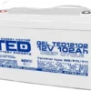 Оловна гелова батерия TED ELECTRIC 12V 102Ah 330/ 173/ 220 mm AGM