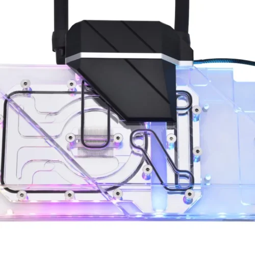 Alternative view of Система с водно охлаждане Alphacool Eiswolf 2 AIO - 360mm Radeon RX 6800/6800XT Strix/TUF with Backplate
