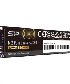 Alternative view of SSD диск Silicon Power US75 2TB M.2-2280, PCIe, Gen 4x4 NVMe
