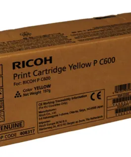 Alternative view of Тонер касета RICOH Print Cartridge P C600, 12000 p, Yellow