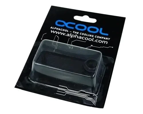 Alternative view of Адаптер Alphacool HF, Двоен нипел, G1/4 - G1/4, О-пръстен, Черен мат