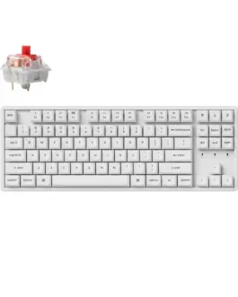 Геймърска механична клавиатура Keychron K8 Pro White K Pro Red RGB