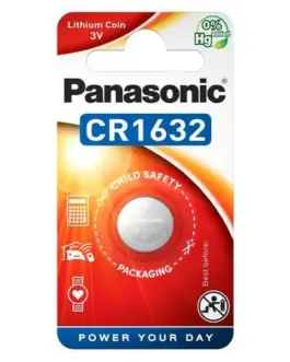 Батерия литиева CR1632 3V PANASONIC 1 бр. блистер /цена за 1 бр./