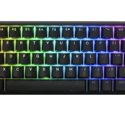Геймърскa механична клавиатура Ducky One 3 Classic SF 65% Hotswap Cherry MX Silent Red RGB PBT