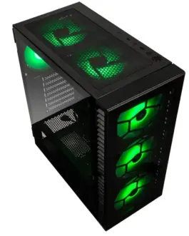 Alternative view of Кутия за компютър Kolink Observatory HF ARGB TG Mid-Tower, Черна
