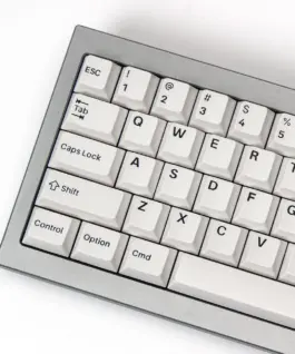 Alternative view of Капачки за механична клавиатура Keychron Cherry Profile Double - Shot PBT Full Set 219 Keycaps - Black on White