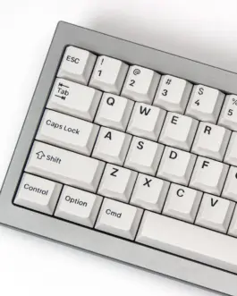 Alternative view of Капачки за механична клавиатура Keychron Cherry Profile Double - Shot PBT Full Set 219 Keycaps - Black on White