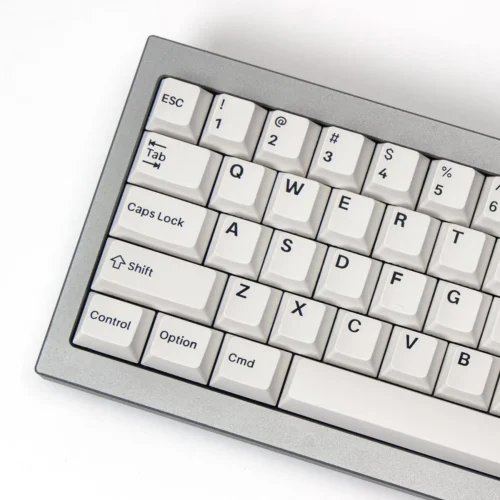Alternative view of Капачки за механична клавиатура Keychron Cherry Profile Double - Shot PBT Full Set 219 Keycaps - Black on White