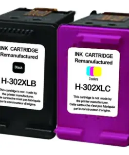 Alternative view of Мастилница UPRINT комплект HP 302XL BK+CL,F6U68AE+F6U67AE, DJ 1110 AiO/2130 AiO/3630 AiO/4650 AiO