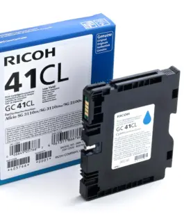 Мастило гел RICOH GC 41CL, GelJet SG 2100N/2100DN, 600 копия,Cyan