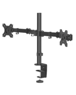 Стойка за 2 монитора за бюро HAMA Регулируема 13" - 32" 8 кг Swivel/Tilt