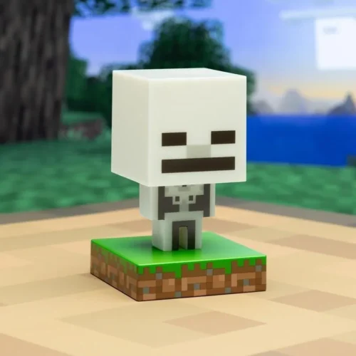 Alternative view of Статуетка Paladone Minecraft Sleton Icon Lamp BDP