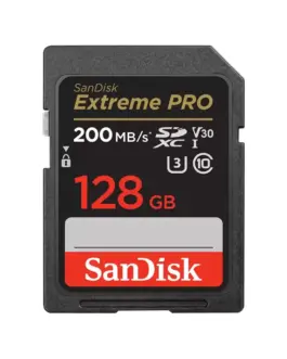 Карта памет SANDISK Extreme PRO SDHC 128GB