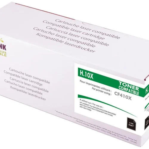 Тонер касета GENERINK CF410X, HP LJ PRO MFP M452/477, Черен