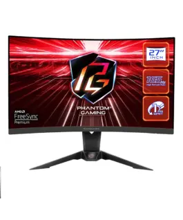 Геймърски Монитор ASRock PG27Q15R2A 27" QHD (2560X1440) 1500R VA