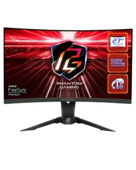 Геймърски Монитор ASRock PG27Q15R2A 27" QHD (2560X1440) 1500R VA