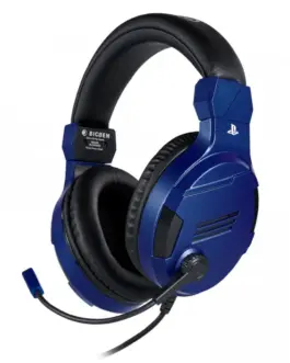 Геймърски слушалки Nacon Bigben PS4 Official Headset V3 Blue Микрофон