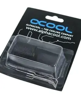 Alternative view of Муфа Alphacool, Вътрешна резба G1/4 AG - G1/4 AG, Черен мат