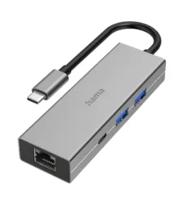 4-портов хъб USB-C HAMA-200108