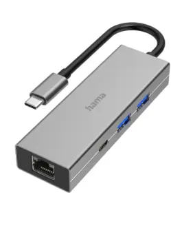 4-портов хъб USB-C HAMA-200108