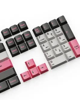 Alternative view of Капачки за механична клавиатура Keychron Cherry Profile Double - Shot PBT Full Set 219 Keycaps - Dolch Pink