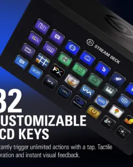 Alternative view of Контролер Elgato Stream Deck, 32 LCD бутона, черен
