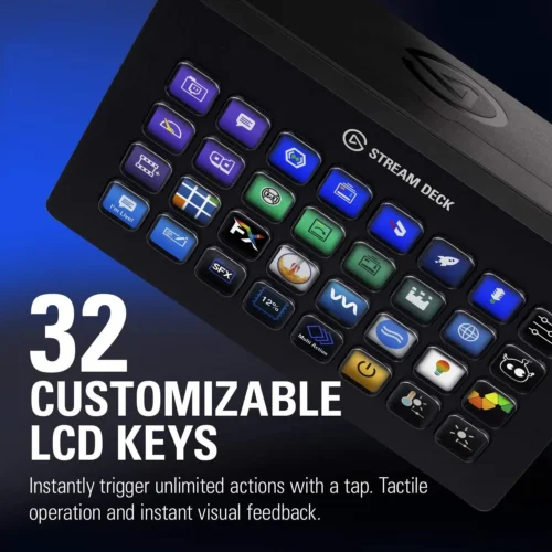 Alternative view of Контролер Elgato Stream Deck, 32 LCD бутона, черен