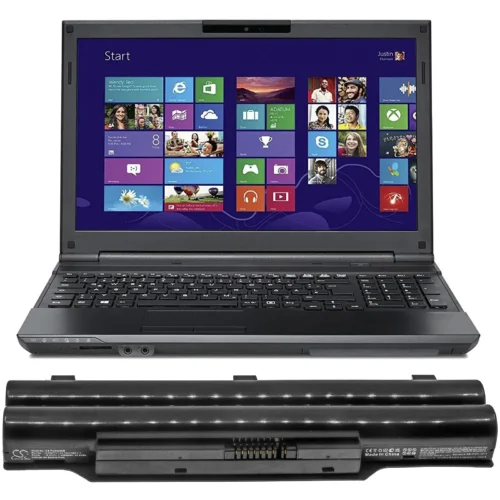 Alternative view of Батерия за лаптоп FUJITSU AH532/AH512/AH502/A532  FPCBP331 FMVNBP213 10,8V 4400mAh CAMERON SINO