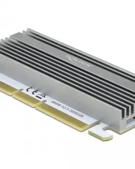 PCI Express x16 (x1 / x4 / x8) карта Delock за M.2 NVMe M.2 Key M RGB LED