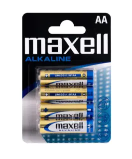 Алкална батерия MAXELL LR-6 /4 бр. в опаковка/  блистер1.5V
