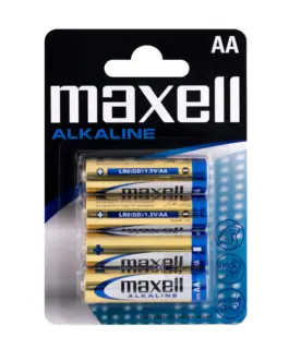 Алкална батерия MAXELL LR-6 /4 бр. в опаковка/  блистер1.5V