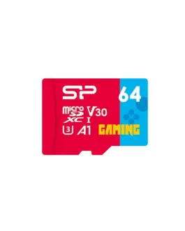 Карта памет Silicon Power Superior Gaming 64GBmicroSDHC/SDXC Class 10 A1 V30 UHS-I U3 SD