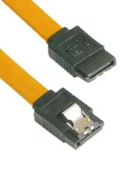 VCom Кабел SATA Cable W/Lock - CH302-Y 0.45m
